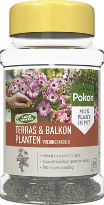Pokon Terras & Balkon Planten Voedingskegels 40 stuks - afbeelding 1