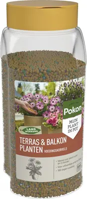 Pokon Terras & Balkon Planten Voedingskorrels 800g - afbeelding 2