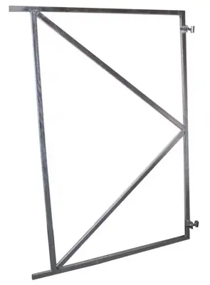 Poortframe verstelbaar 155x100 cm - afbeelding 1