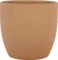 Pot Basel keramiek d12h10cm terra steen es/10.5 - afbeelding 1
