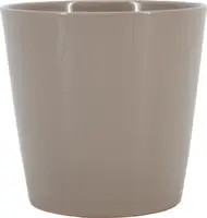 Pot Dallas keramiek d19h18cm grijs beige es/17 - afbeelding 1
