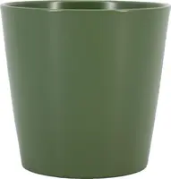 Pot Dallas keramiek d19h18cm mosgroen mat es/17 - afbeelding 1