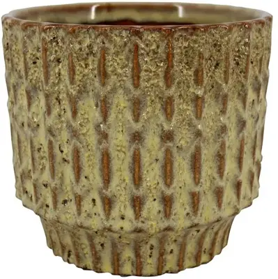Pot echo d10.8h9cm geel