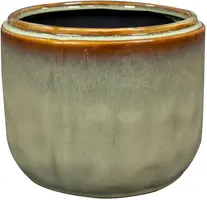 Pot Mabel Ø18x15 cm Sage - afbeelding 1