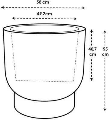 Pot pc amber grail d58cm karamel - afbeelding 8