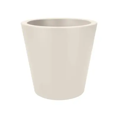 Pot pure straight d50cm linnen wit - afbeelding 1