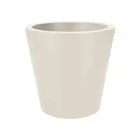 Pot pure straight d50cm linnen wit - afbeelding 1