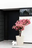 Pot pure straight d50cm linnen wit - afbeelding 2