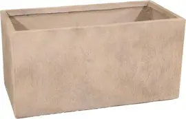 Pot rechthoek texas l60b30h30 zand - afbeelding 1