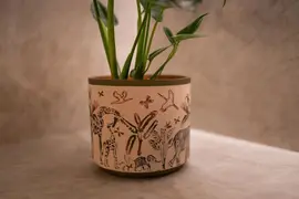 Pot Safari Wildlife Ø13x12 cm - afbeelding 2