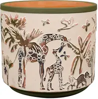 Pot Safari Wildlife Ø13x12 cm - afbeelding 1