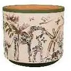 Pot Safari Wildlife Ø18x17 cm