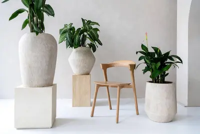 Pottery Pots bloempot Lena m, travertine beige - afbeelding 4