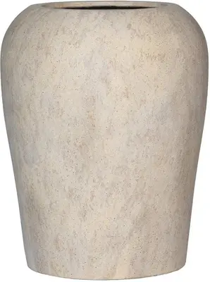Pottery Pots bloempot Lena m, travertine beige - afbeelding 1