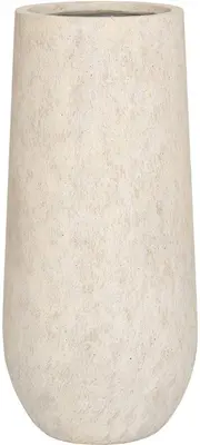 Pottery Pots hoge bloempot Nax m, travertine beige