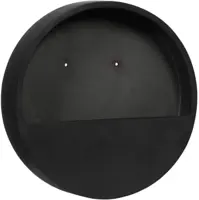Pottery Pots muurpot Wally hang M d50h10 Black - afbeelding 1