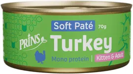 Prins kattenvoeding Wet food Turkey Soft Paté 70g kopen?