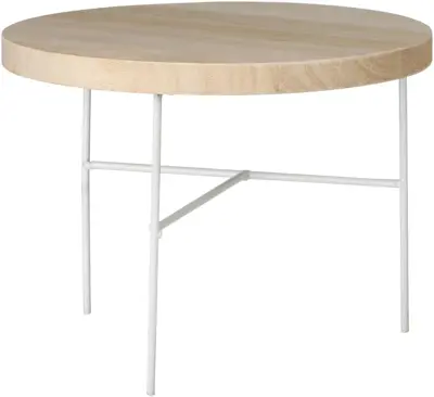 Decoratie cesar d26h19.5cm wit