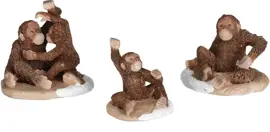 Luville General Orangutan family 3 stuks - afbeelding 1