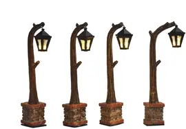Luville General Street lantern wooden 4 pieces - afbeelding 1