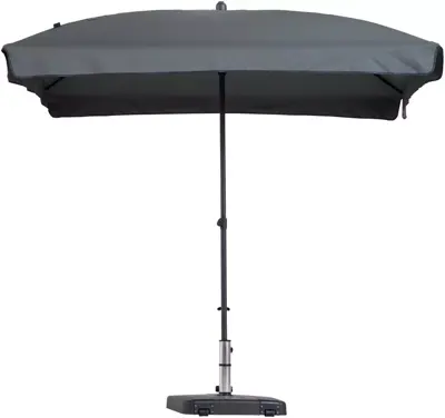 Madison parasol patmos 210x140cm grey - afbeelding 1