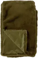 Dutch Decor plaid zinzi 140x180cm military olive - afbeelding 3