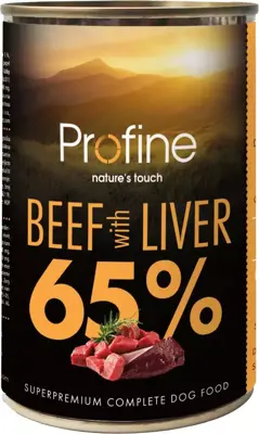 Profine 65% rund & runderlever 400g