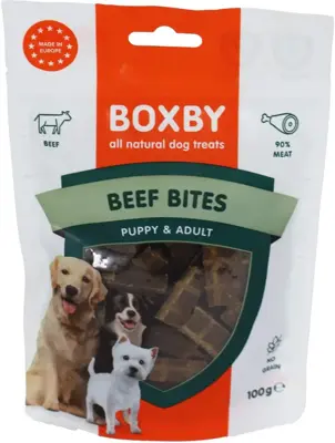 Proline Boxby beef bites 100g - afbeelding 1