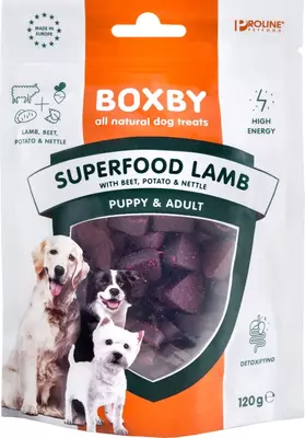 Proline Boxby superfood lamb, 120 gram - afbeelding 2