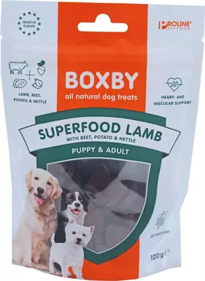 Proline Boxby superfood lamb, 120 gram - afbeelding 1