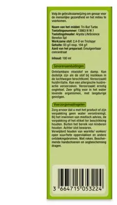 Protect Garden Tri-But Turbo Hardnekkig - Onkruidbestrijding - 100 ml - afbeelding 2
