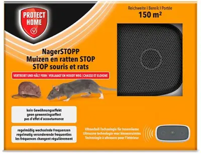 Protect Home Utrasonic Muis&Rat 150m2 - afbeelding 1