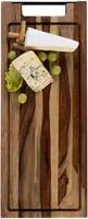 Pure Rose Wood serveerplank recht met sapgoot 49 cm - afbeelding 3