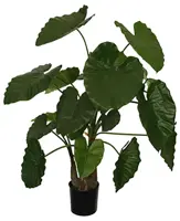 Pure Royal kunstplant alocasia 120cm groen - afbeelding 1