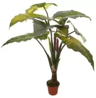 Pure Royal kunstplant alocasia 140cm groen - afbeelding 1