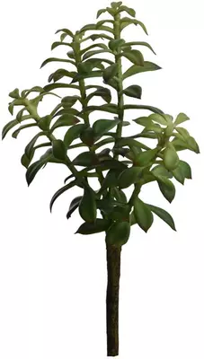 Pure Royal kunstplant blad 33cm groen - afbeelding 1