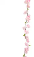 Pure Royal kunstplant bloesem 180cm roze - afbeelding 1