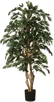 Pure Royal kunstplant ficus exotica 120cm groen - afbeelding 1