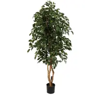 Pure Royal kunstplant ficus exotica 180cm groen - afbeelding 1