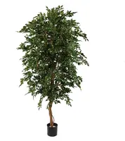 Pure Royal kunstplant ficus folia 210cm groen - afbeelding 1