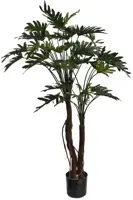 Pure Royal kunstplant philodendron selloum 130cm groen - afbeelding 1