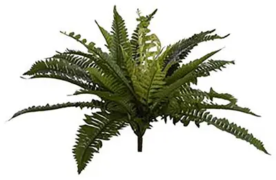 Pure Royal kunstplant varen 45cm groen - afbeelding 1