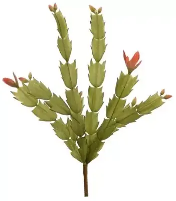 Pure Royal kunsttak 30cm oranje - afbeelding 1