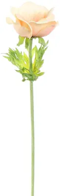 Pure Royal kunsttak anemone 60cm perzik - afbeelding 1