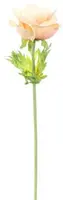 Pure Royal kunsttak anemone 60cm perzik - afbeelding 1
