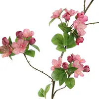 Pure Royal kunsttak appel bloesem 118cm roze - afbeelding 1