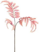 Pure Royal kunsttak aristablad 110cm roze kopen?