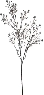 Pure Royal kunsttak bes 110cm zilver - afbeelding 1