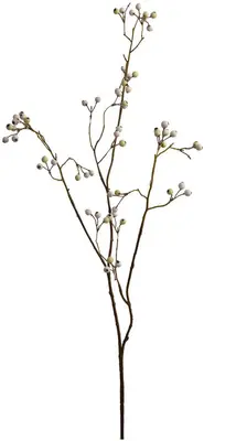 Pure Royal kunsttak bes 95cm wit - afbeelding 1