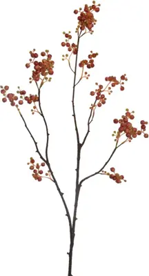 Pure Royal kunsttak bessen 72cm oranje - afbeelding 1